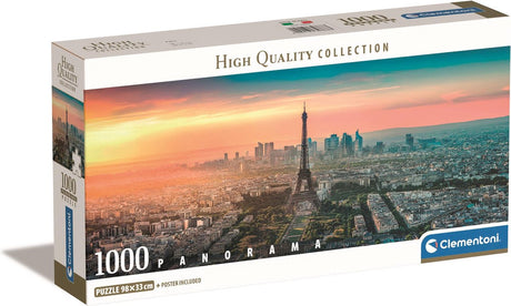 Clementoni Panorama-Puzzle Paris, 1000 Teile.