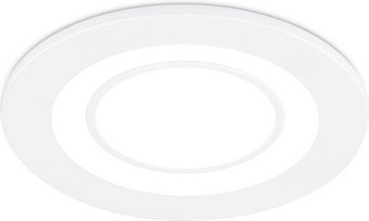Trio core - Einbaustrahler - weiß matt - inkl. 1x SMD 5W - Licht separat schaltbar - Deckenmontage - Leuchtmittel nicht austauschbar - nicht dimmbar