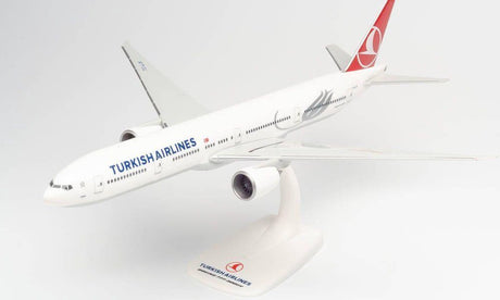 Herpa-Boeing-Flugzeug 777-300er der türkischen Fluggesellschaft Izmir