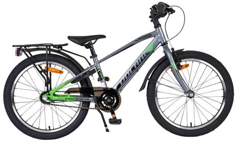 Volare explorer kinderfiets - jongens - 20 inch - donkergrijs - shimano nexus 3