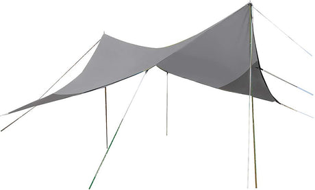 Bo-camp - tarp - travel ruit - 4-hoekig - 4x4 meter