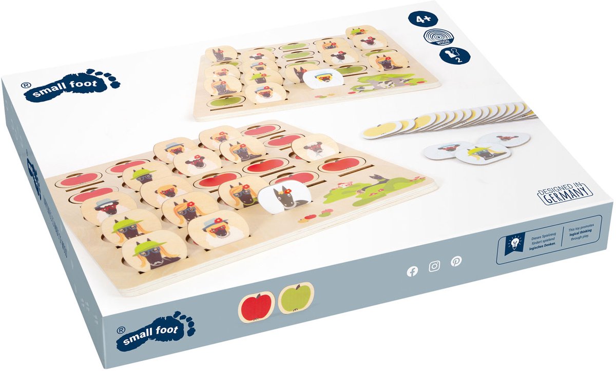 Small Foot - Holzbrettspiel Ratet mal, wer