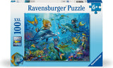 Ravensburger Puzzle XXL Meerjungfrau, 100 Teile.