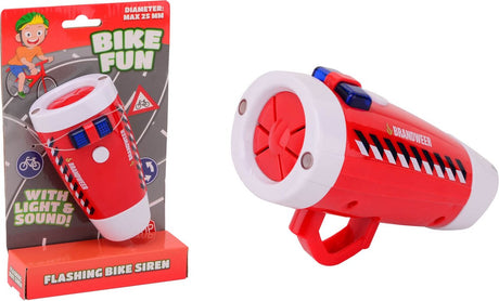 Bike Fun LED Lamp Fire Brigade mit Sirene