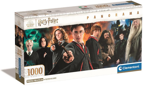 Clementoni – Puzzle – 1000 Teile – Harry Potter – Puzzle für Erwachsene – Panorama