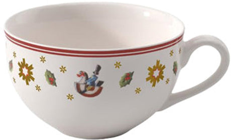 Villeroy Boch Toy's Delight Kaffeetasse Weihnachten - 0,20 Liter - Rot Weiß