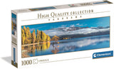 Clementoni Panorama-Puzzle Wanakas goldene Reflexionen, 1000 Teile.