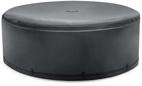 Intex Thermoabdeckung für Purespa 6-Personen-Spa – rund – dunkelgrau – ø218 x H72 cm