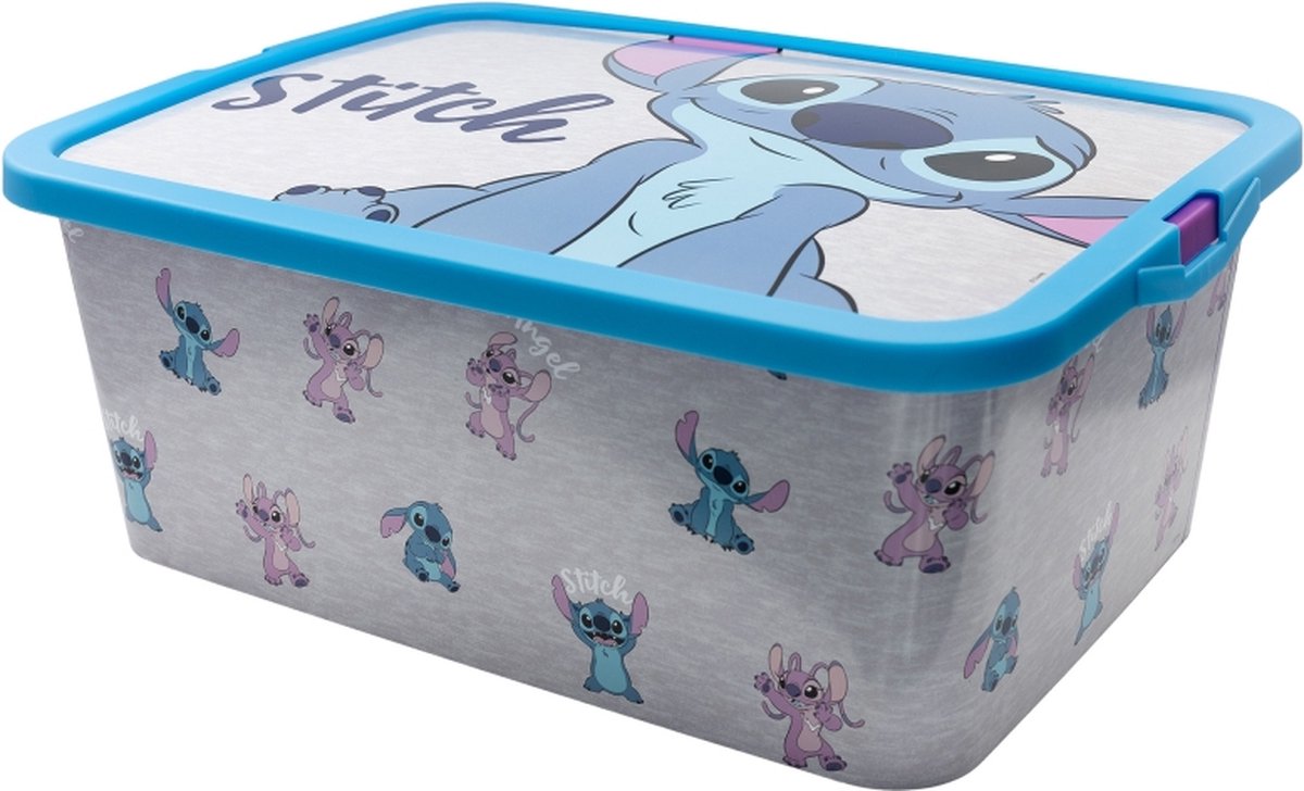 Lilo Stitch-Aufbewahrungs-Klickbox