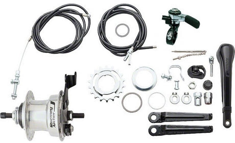 Ausrüstung Hub 3 -Geschwindigkeit Sturmey Archer Summit X -Rd3 Drum Brems - Hochpolitisches Aluminium
