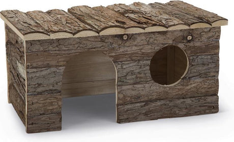 Beeztees Royal Forest Blockhütte - Nagetier - 40x23x20 cm