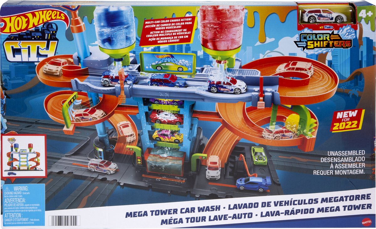 Hot Wheels City Mega Car Wash – Spielzeugfahrzeug