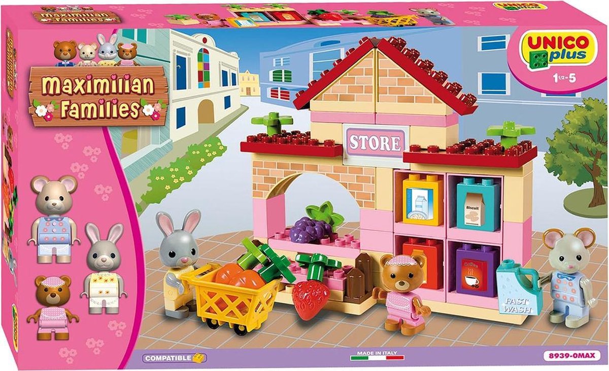 Unico Maximilian Familien Supermarkt - 60 Stk.