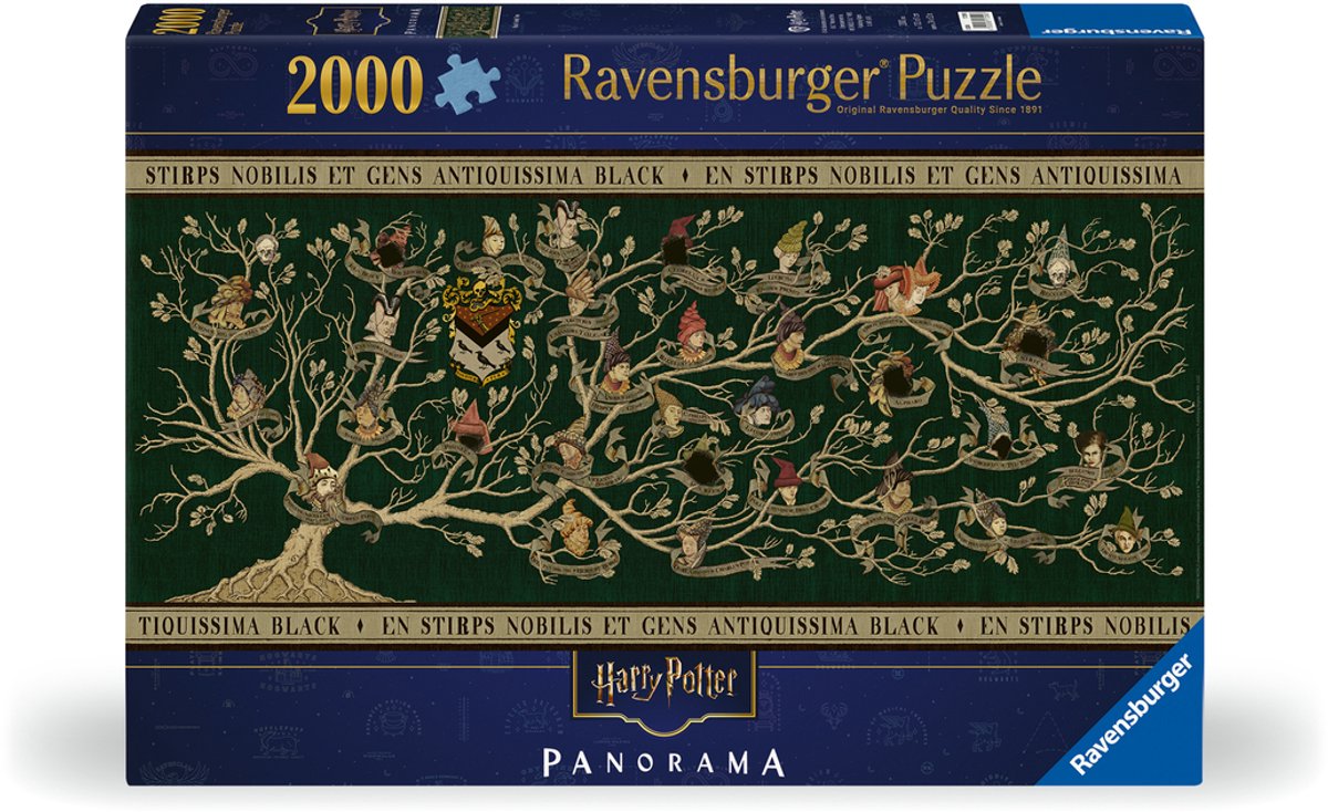Ravensburger Jigsaw Puzzle Harry Potter Panorama Pedigree, 2000st.