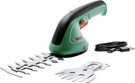 Bosch Easyshear Rasentrimmer – Strauchscherenmesser (12 cm) – Grasscherenmesser (8 cm)