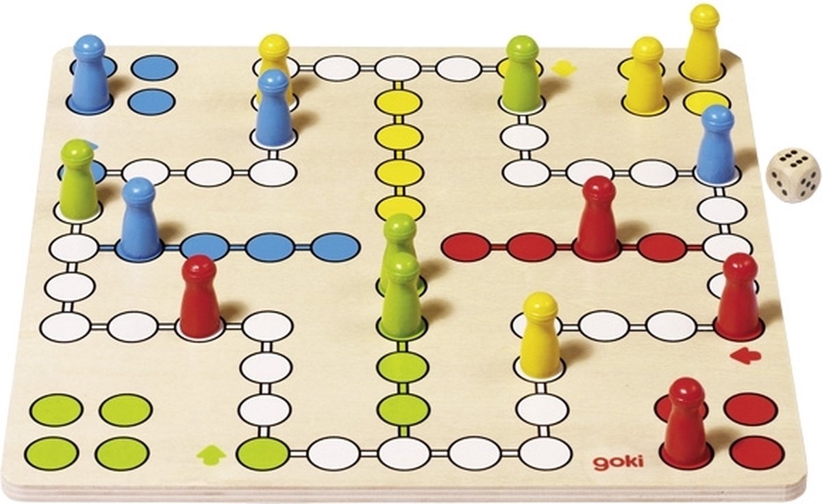 Goki Ludo aus Holz