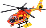 Dickie Toys - Rettungshubschrauber - Krankenhaushubschrauber - Licht und Ton - rotierender Propeller - ab 3 Jahren