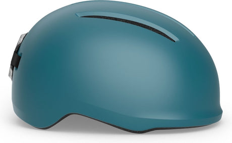 With vibe Fahrradhelm Herren Damen – Fahrradhelm E-Bike Erwachsene – Elektrofahrrad – Citybike – Größe S (52-56 cm) – Blau matt (Blau)