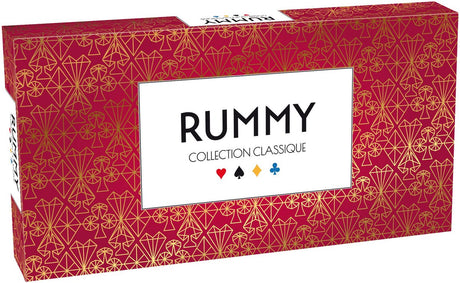 Tactic Rommé Deluxe – Brettspiel – klassische Sammlung – klassisches Legespiel – 2–4 Spieler – 30+ Minuten – Deluxe-Version