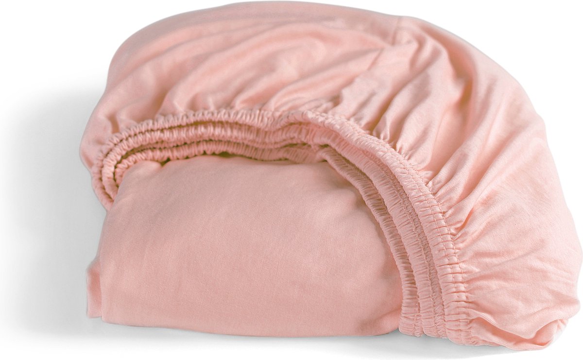 Cinderella - hoeslaken (tot 25 cm) - jersey - 70x200 cm - soft terra