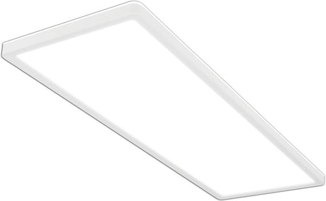 Briloner slim - led plafonniere - plafondlamp - paneel - ultraplat - 4.000k neutraal wit licht - 58x20cm (lxbxh) - wit