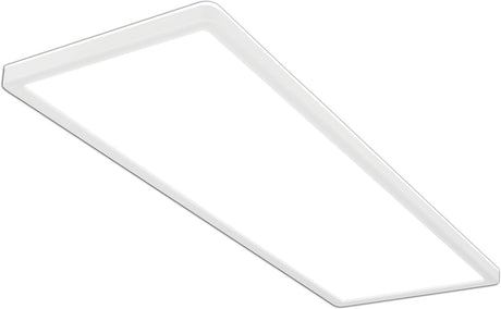 Briloner slim - LED Deckenleuchte - Deckenleuchte - Panel - ultraflach - 4.000k neutralweißes Licht - 58x20cm (LxBxH) - weiß