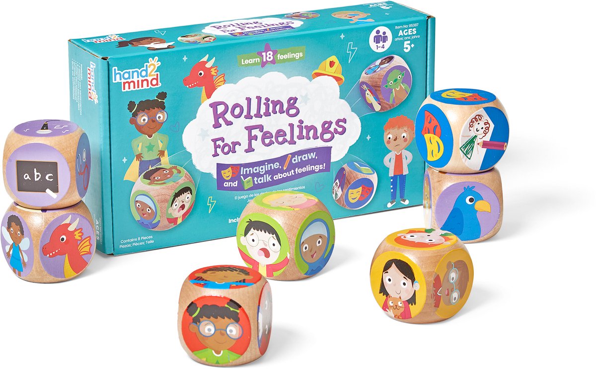 Lernressourcen Lernspiel Rollen für Gefühle – Emotionen lernen. - 3+