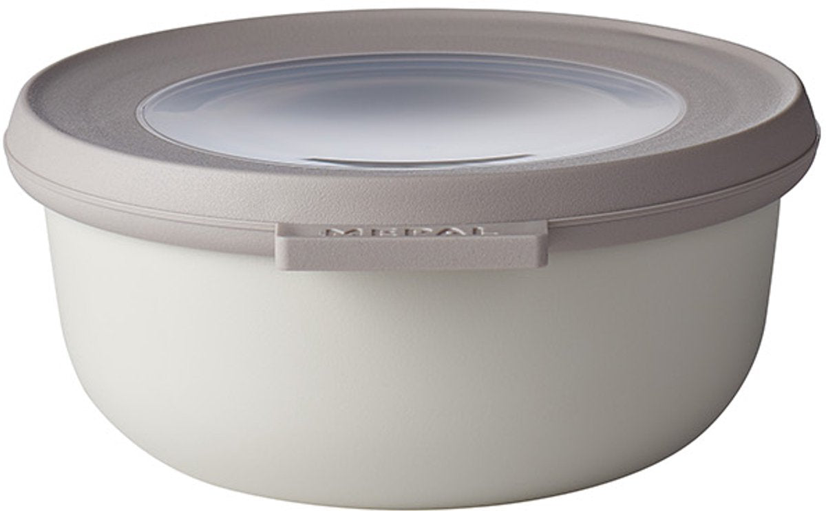 Mepal Cirqula Multischüssel 0,35 l nordisch weiß | 3 Stück
