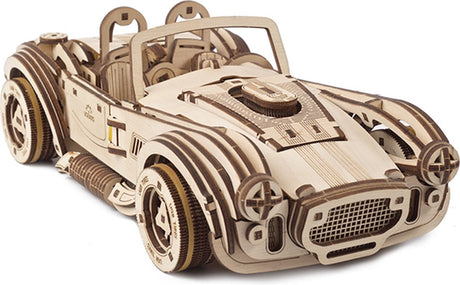 Ugears 3D-Holzmodell – Drift-Cobra-Rennwagen