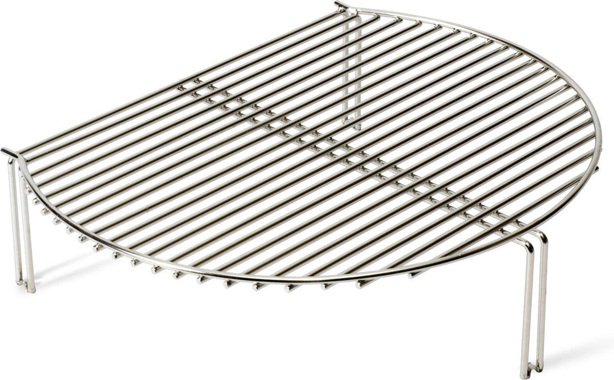 Kamado Joe Grillverlängerung für klassischen Grillrost (Silber)