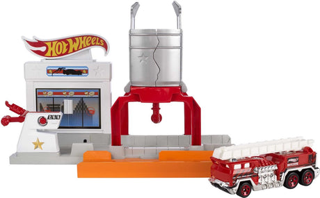 Hot Wheels Blaze Blast Rennbahn-Set - inklusive 1 Auto