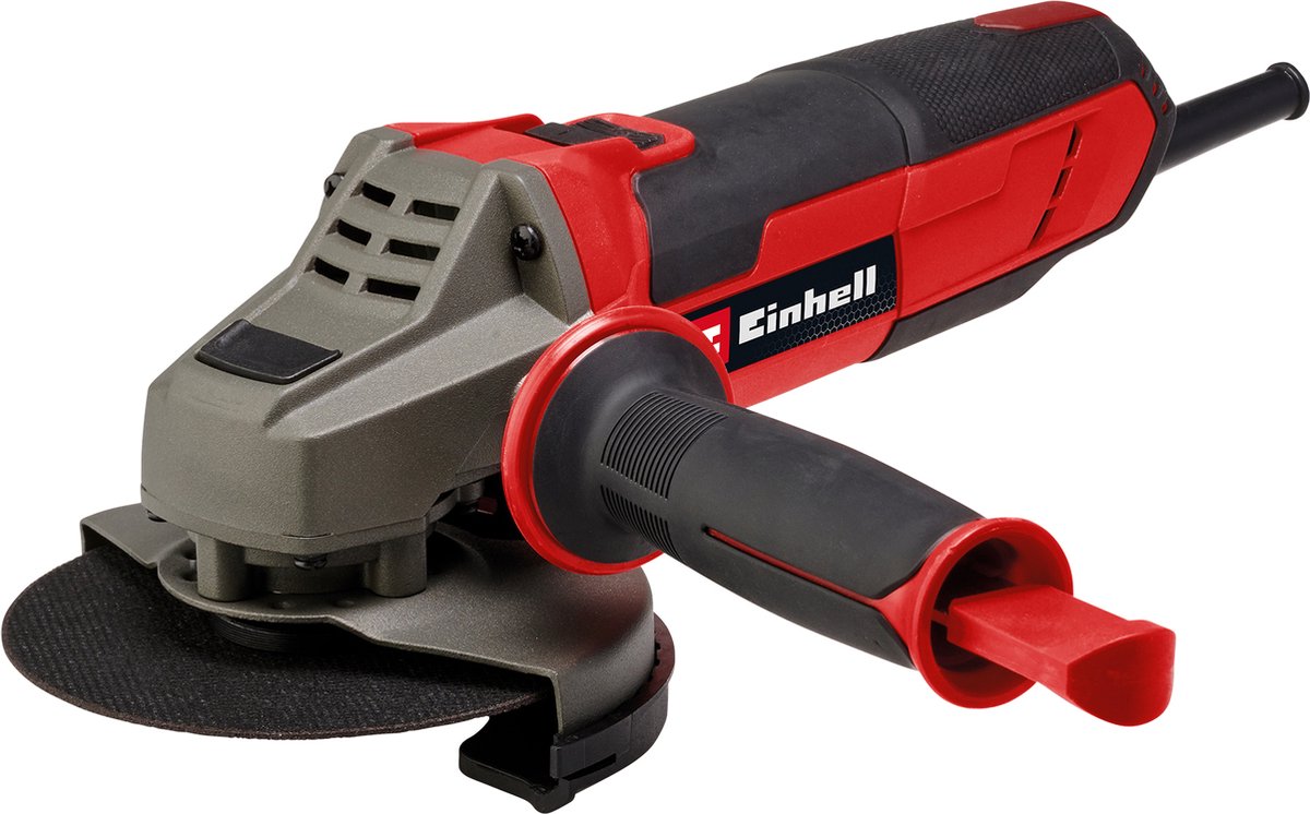 Einhell Winkelschleifer te-ag 125 1010 - 1010 W - Leerlaufdrehzahl: 12.000 U/min min - ø125 mm - inkl. 1x Schleifscheibenschutz - exkl. Schleifscheibe