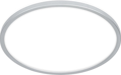Briloner pulap - led badkamerlamp - plafonniére met indirect verlichting - neutraal wit licht - ø29 x 4 cm - chroom