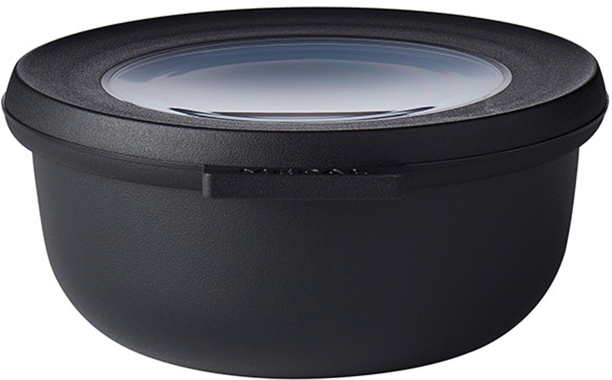 Mepal Cirqula Multischüssel 0,35 l Nordic Black | 3 Stück