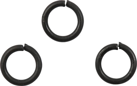 Creativ Firmenringe, Größe 7 mm, Stärke 1 mm, schwarz, 50 Stück 1 Box