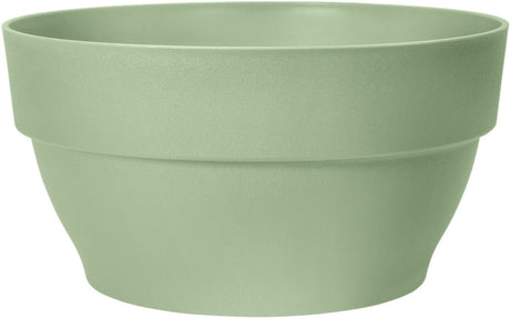 Elho vibia campana schaal 34 - plantenschaal voor buiten - 100% gerecycled plastic - ø 33.9 x h 17.4 cm - pistachegroen