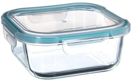 5Five Simply Smart Lunchbox blau transparent Kristall 1 l 18,20 x 18,20 x 18,3 cm