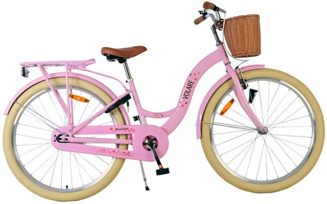 Volare Blossom Kinderfahrrad – Mädchen – 26 Zoll – Rosa