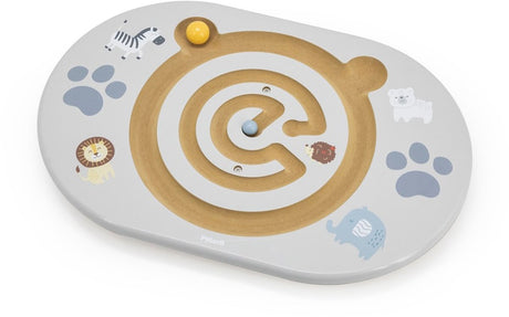 Viga Balance-Labyrinth aus Holz mit Kugeln – Balance-Board für Kinder
