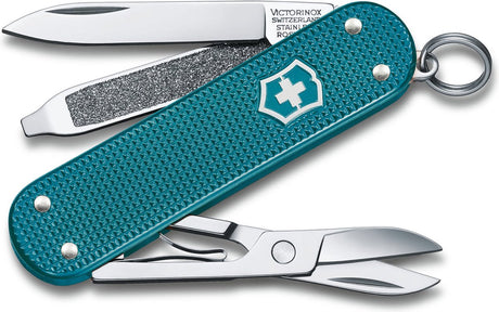 Victorinox Classic Alox Colors Taschenmesser – Wild Jungle – 5 Funktionen