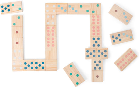 Bs Toys Mega-Dominospiel aus Holz, 28-tlg.