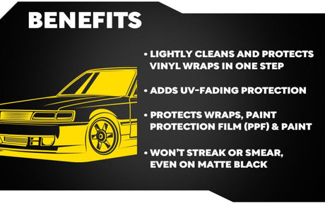 Meguiar's Meguiar's Matte Vinyl Wrap Protection Detailer 710 ml – für Mattlack-Vinylfolien – entfernt Staub und Schmutz – kein Glanz