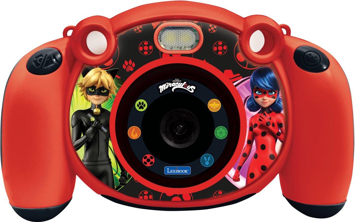 Lexibook Miraculous Starcam® digitale HD-Kamera mit SD-Karte