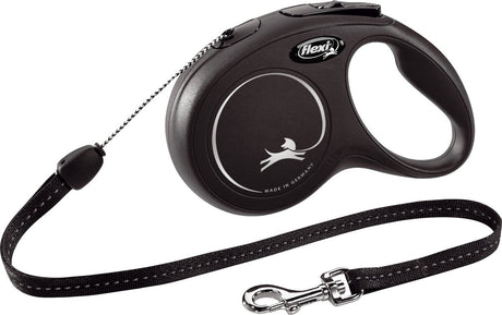 Flexi Products Retractable Line New Classic Cord Schwarz S 8 Meter bis 12 kg