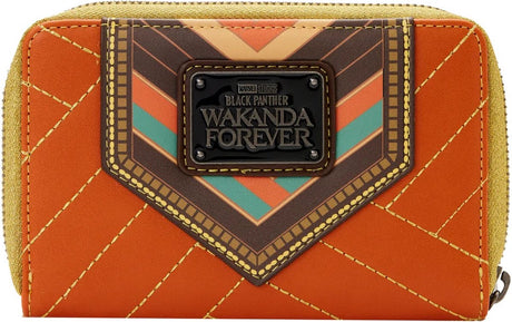 Funko loungefly: marvel - black panther - okoye cosplay zip around wallet
