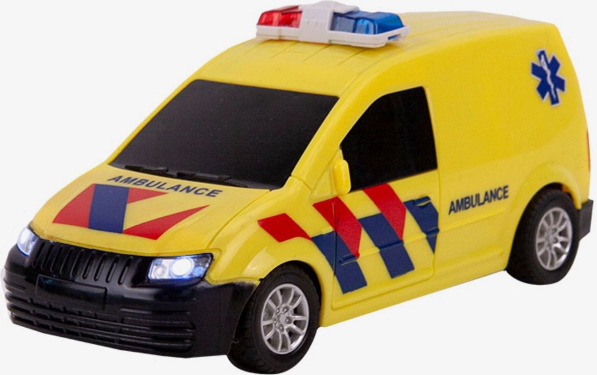 Funkgesteuerter Krankenwagen von Rapid Wheels mit Licht