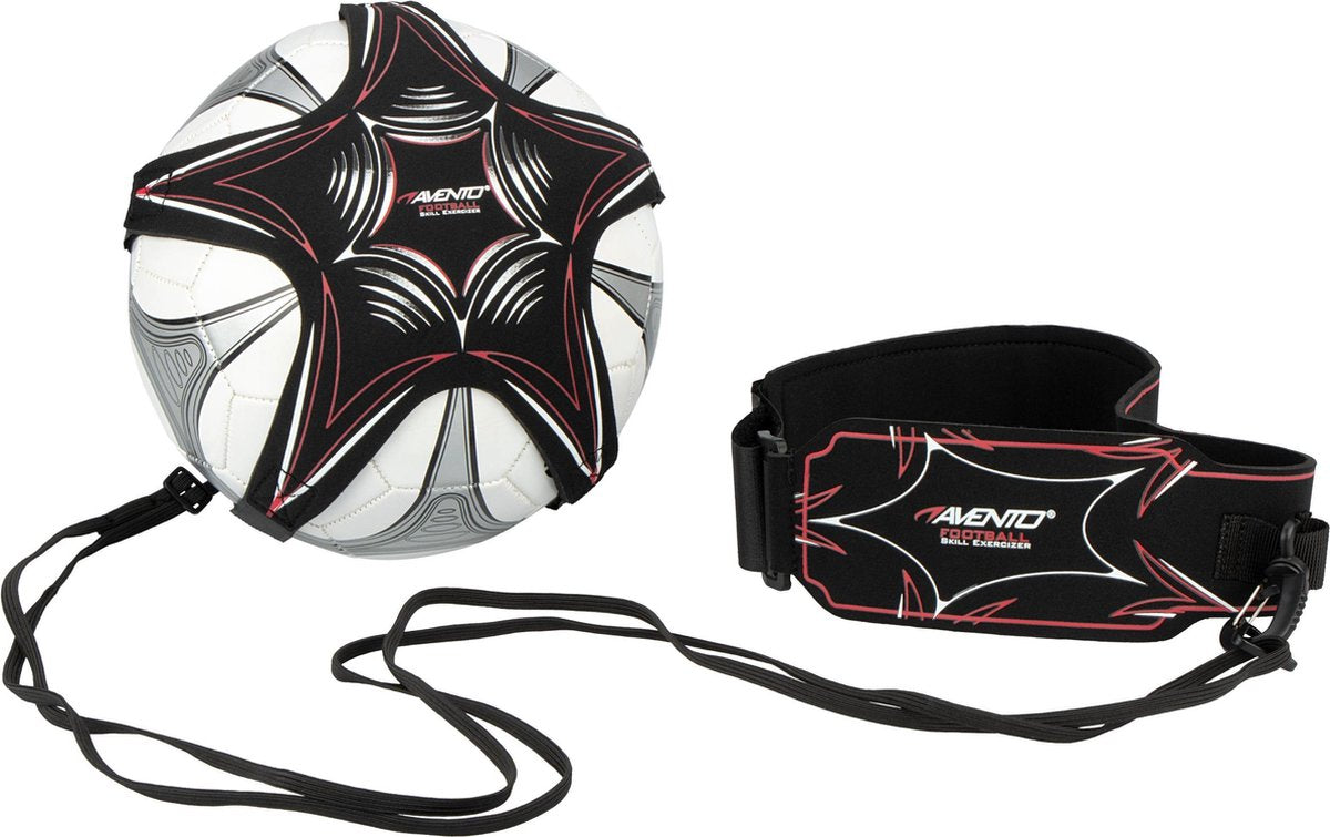 Avento Football Skills Trainer Black und Rot