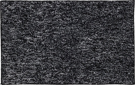 Sealskin speckles badmat 50x80 cm - 100% gerecycled polyester - zwart