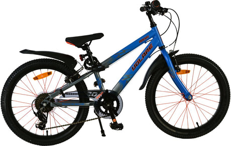 Volare Rocky Kinderfahrrad – 20 Zoll – Jungen – Blau – 7 Gänge