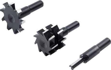 Wolfcraft - Universalfräser-Set 4-teilig - Bohrfräser - Fräser-Set - 3254000